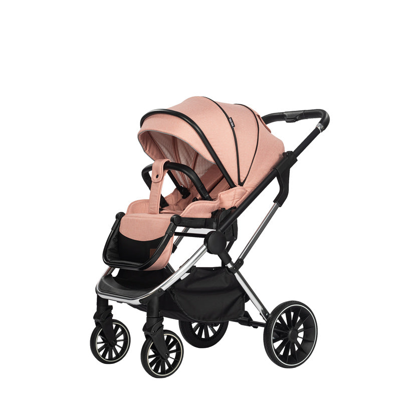 Factory Hot Selling 3 In 1 Luxury Baby Stroller Lightweight Baby Stroller One Step Folding Baby Cart
